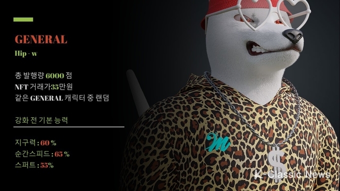 사진=K-DOG Hip-w 캐릭터