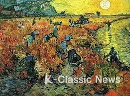아를의 붉은 포도밭 1888