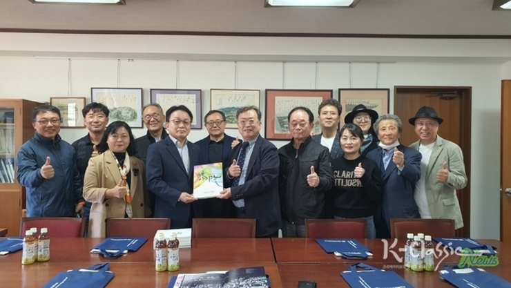 (사)한국캘리그라피예술협회 교토국제고등학교 방문기