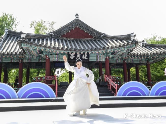 제92회 춘향제 화려하게 장식한 조갑녀살풀이춤