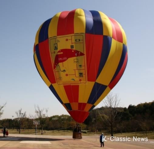 서천군 한산모시문화제, 열기구 타고 축제장을 한 눈에
