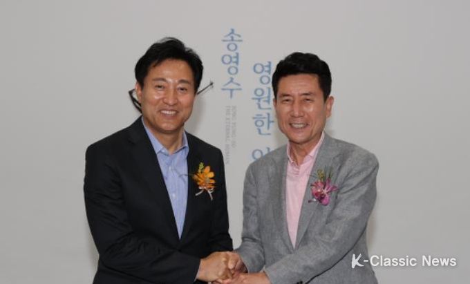 이강덕 포항시장, 포항 방문한 오세훈 서울시장과 상생발전 논의