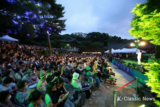 과천문화재단 ‘2022 산사음악회’ 성황리 개최