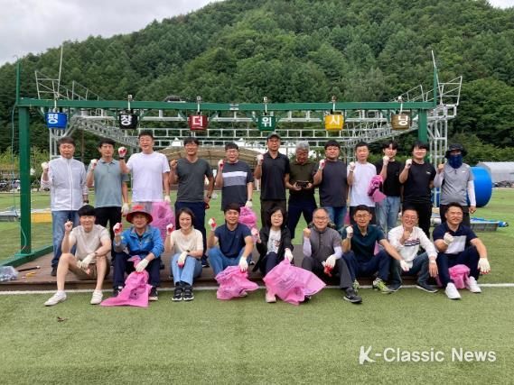 대화면 축제준비