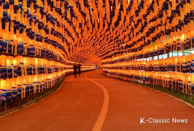 2022 진주남강유등축제‘소망등 달기’ 신청 시작-2019 진주남강유등축제 소망등 터널 내부