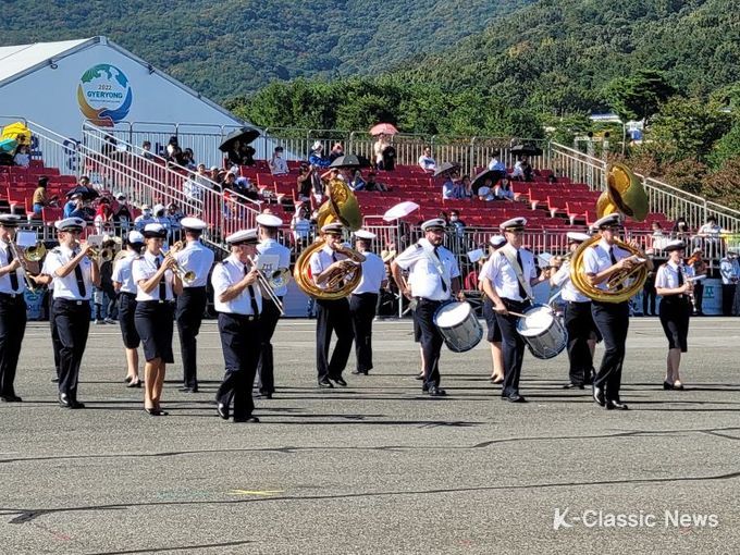 엑스포조직위 보도요청자료(프랑스군악대)