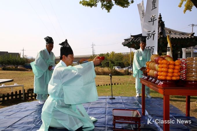 금산군, 제4회 요광리 은행나무 목신제 개최