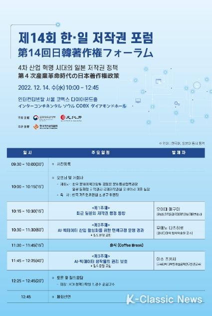 제14회 한일 저작권 포