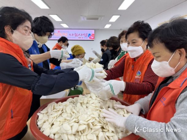 광주 서구 농성1동, 떡국떡 나눔행사로 따뜻한 설맞이