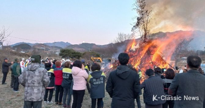 장수군 계북면, 2023년 정월 대보름 행사 성황리 마쳐...