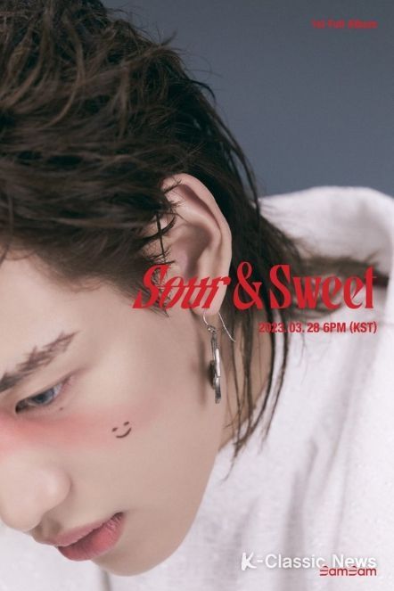 뱀뱀, 새 정규앨범 'Sour & Sweet' 타이틀 포스터 공개