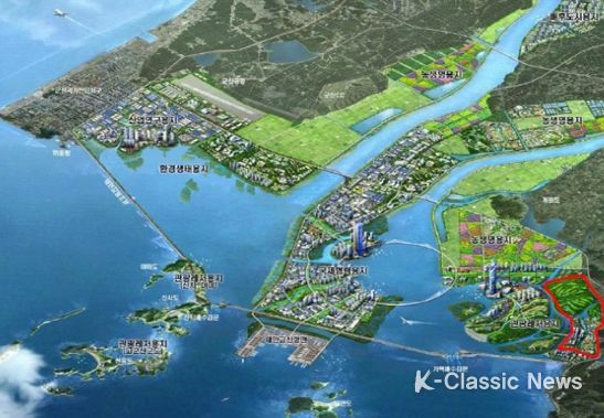 2023 새만금 「제25회 세계스카우트잼버리」 위치도