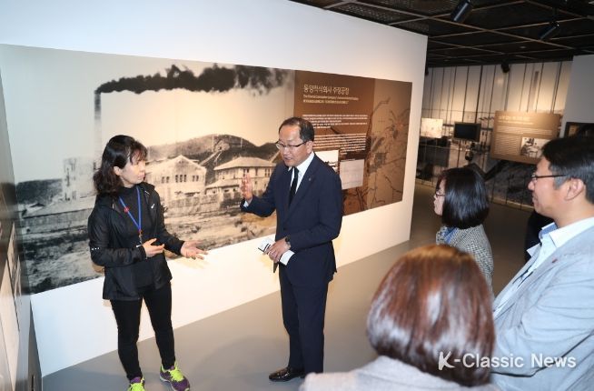 강병삼 제주시장, 주정공장수용소 4․3역사관 방문