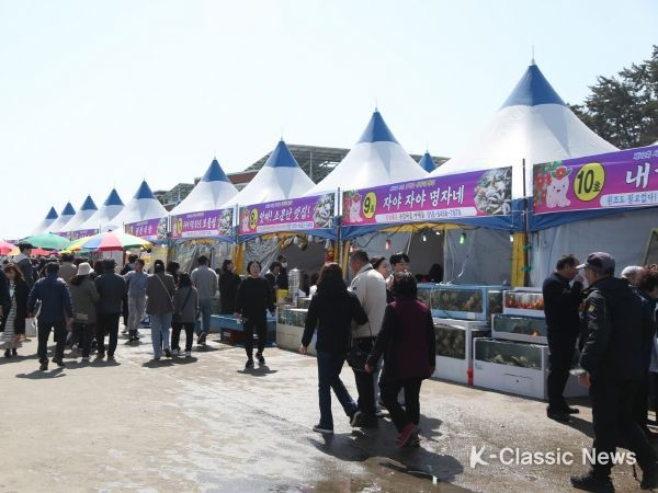 서천 동백꽃 주꾸미 축제, 약 24만여 명 다녀가