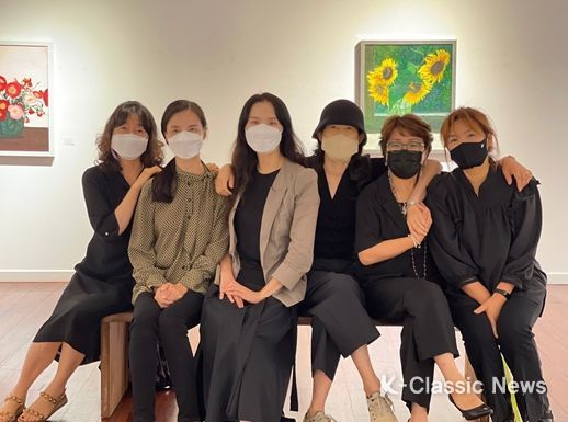 강원도립대학교 평생교육원, 유화반 『명주회』 전시회 개최