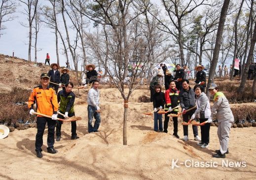 영천시, 제78회 식목일 나무심기 행사