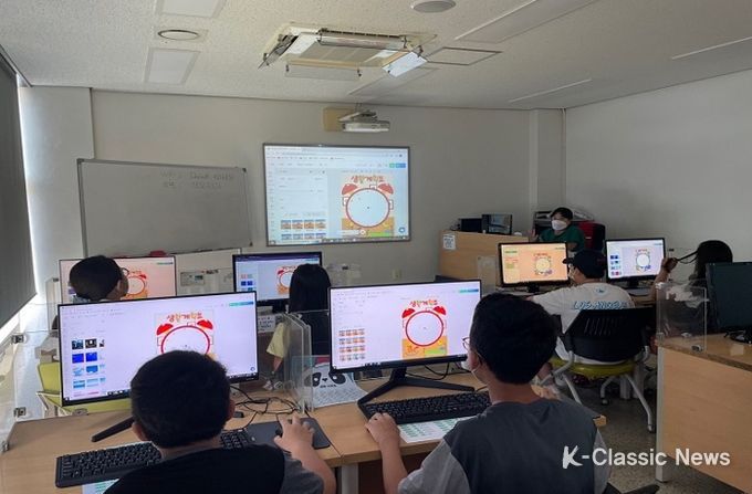목포어린이도서관이 디지털체험과 역량교육을 마련하고 수강신청을 받는다.