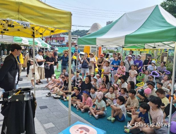 6월 17일 정릉시장 우리동네 시장나들이 마술쇼