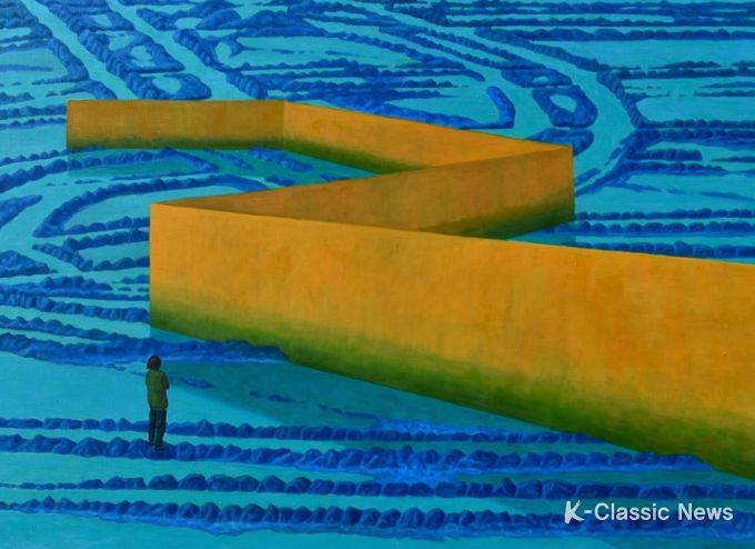 한중일 현대미술 비엔날레급 작가 전시(박야일_벽을 건너니)