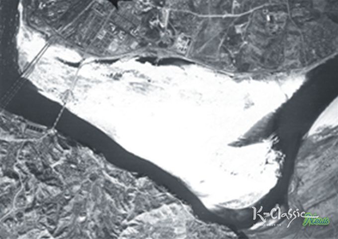 이촌동 한강 백사장(1946년 11월 14일 촬영)