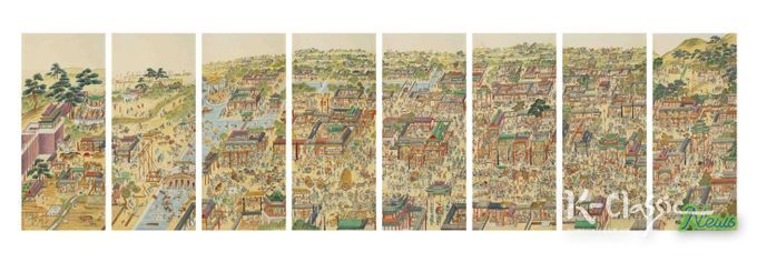 김삿갓문화제 기념 전국민화공모전 일반부 대상(이미연 태평성시도)