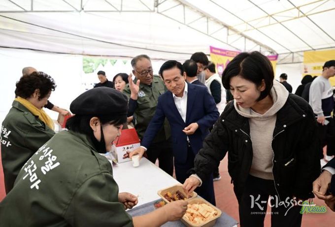 축제장 내 판매장