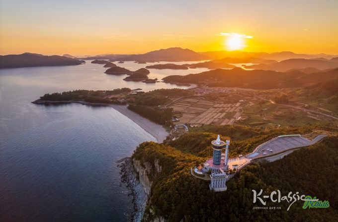 고흥군, 제1회 전라남도 명품관광지 디카시 작품 전시 개최 (1) - 우주발사전망대 전경