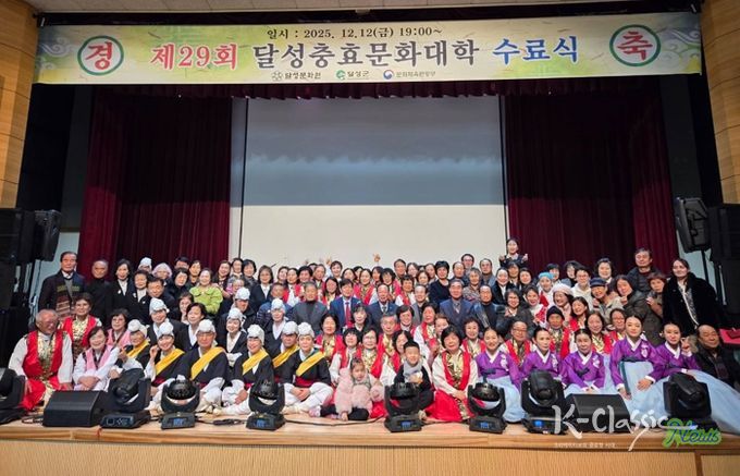 달성문화원, 달성충효 문화대학 수료식 개최