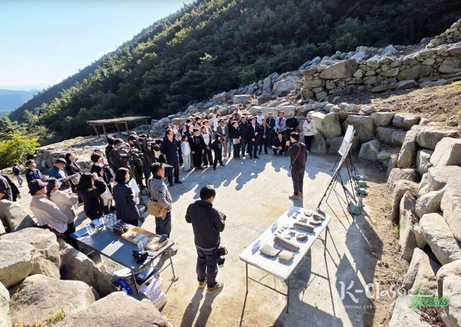 남해대장군지발굴조사현장공개회