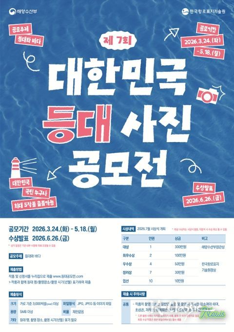 제7회 대한민국 등대 사진 공모전 포스터