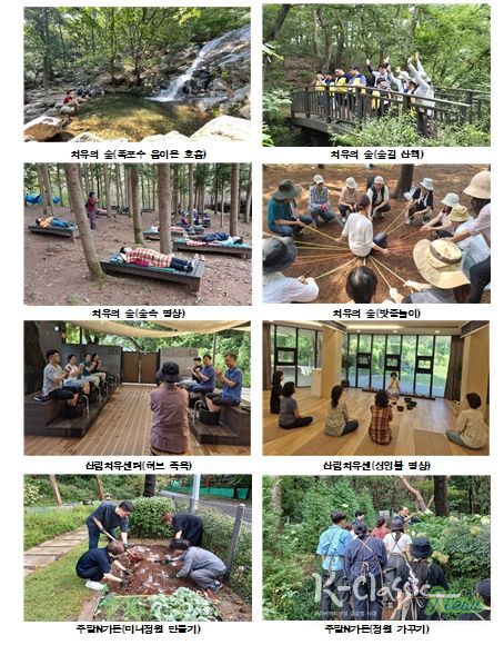 산림여가 프로그램 운영