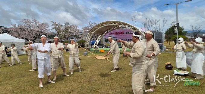 구미 발갱이들소리, 지산샛강에 울려 퍼지다