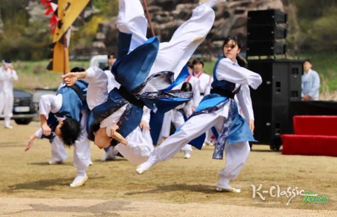 충주시립택견단-어린이택견단, 진천농다리축제 참여