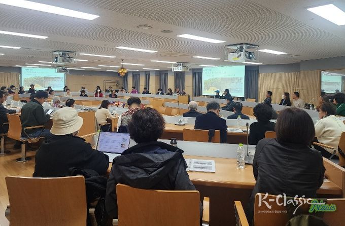 2024년 10월 개최된 생활 속 다산사상 ‘오픈강좌’ 전경