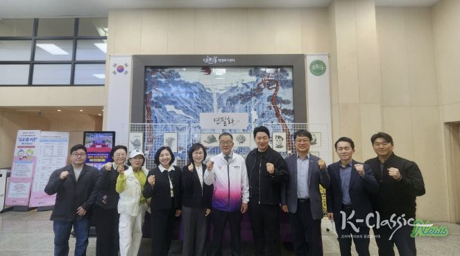 광주시 오포 주민자치센터 연필화반, 14일부터 작품 전시회 개최